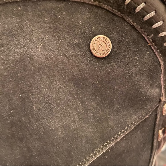 The North Face Women’s Janey Black Preowned Waterproof Winter Boots Size 7.5 - Picture 7 of 8